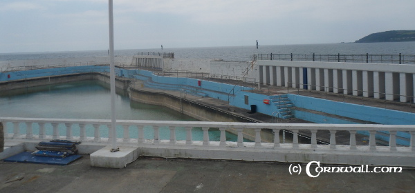 Penzance Jubilee Pool damage
