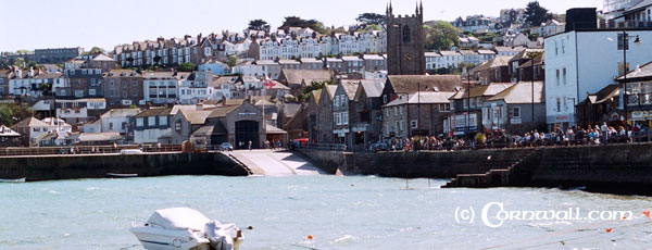 St Ives harbour view