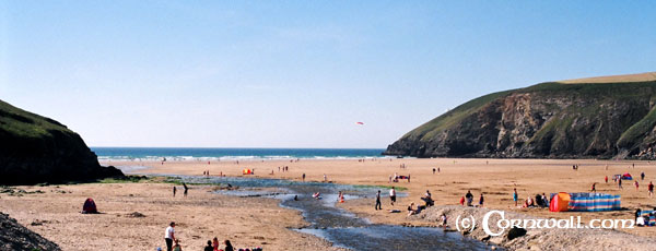 Watergate Bay beach