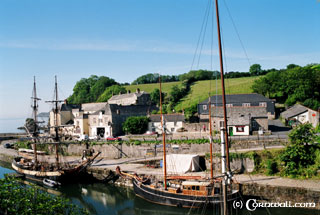 Charlestown tall ship